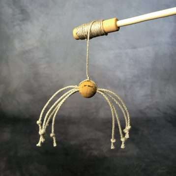 Set Katzenangel + Spinne